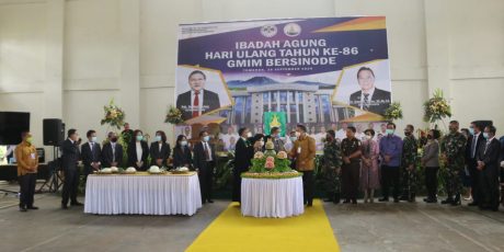 Wali Kota Tomohon Hadiri Ibadah Hut ke-86 GMIM Bersinode
