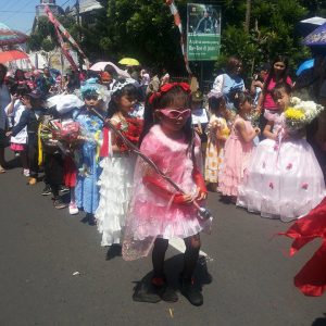 135 Peserta Ambil Bagian di Pawai Bocah Tomohondw