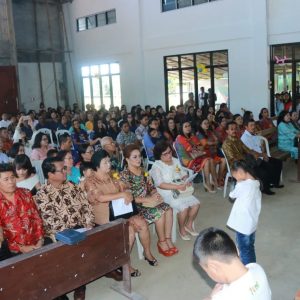 SAS Hadiri Ibadah Syukur HUT ke-1 GMIM Sion Kayawua