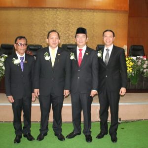 Foto Bersama Pimpinan DPRD Tomohon Periode 2019-2024