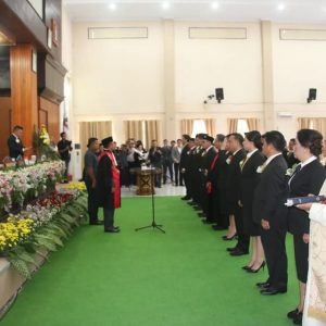 Pengucapan Sumpah/Janji Anggota Dewan Terpilih