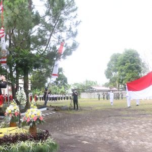 Upacara peringatan HUT ke - 18 Kota Tomohon