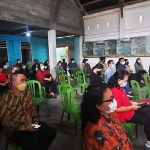 Pelaksanaan Musrenbang tingkat Kelurahan di Kelurahan Lahendong, dilaksanakan di Balai Pertemuan Umum (BPU), Kamis (20/1/2022).