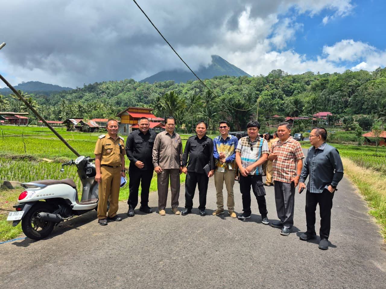 Komisi II DPRD Tomohon Kunjungan Lapangan Terkait Alih Fungsi Lahan